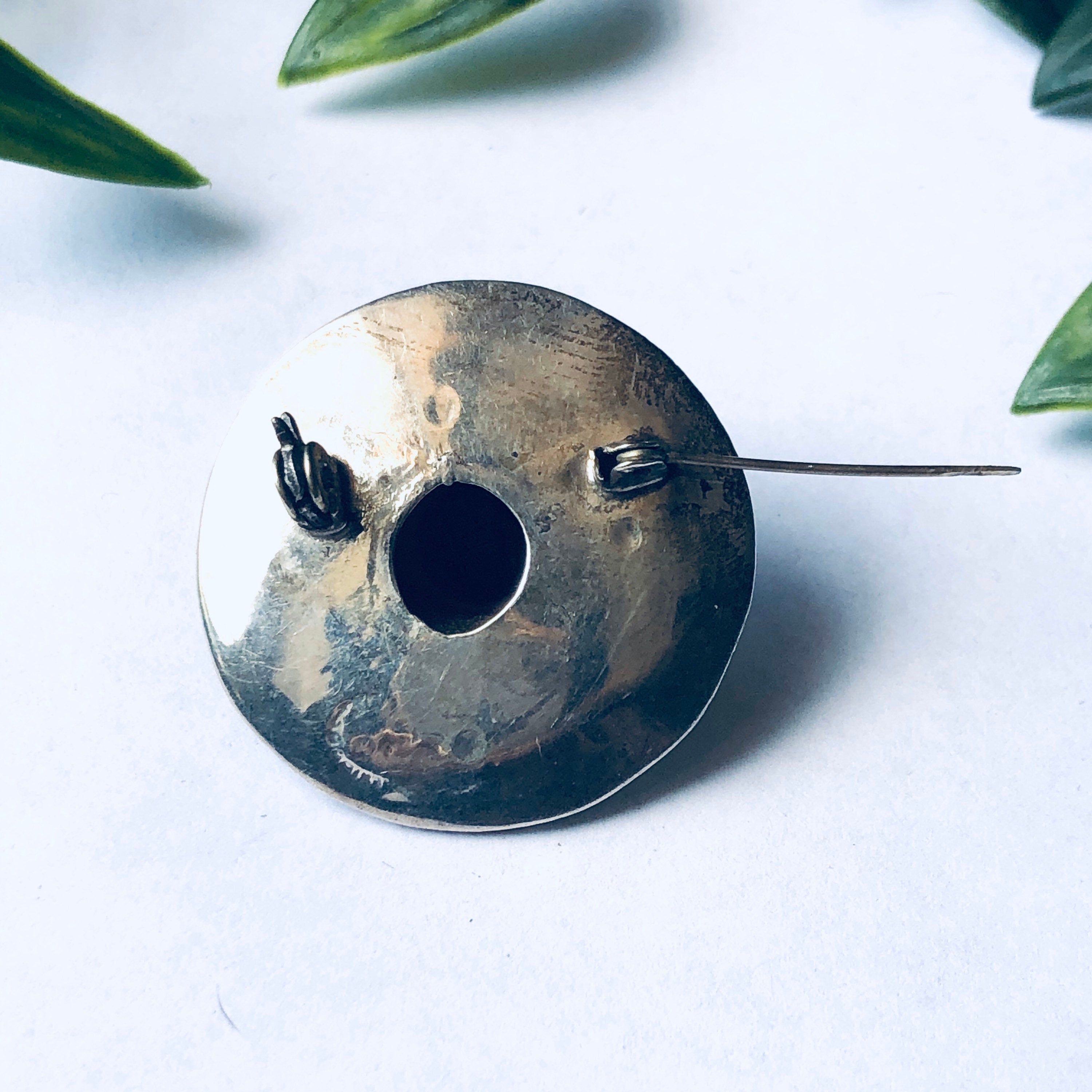 Vintage Hat Brooch, Sombrero Brooch, Vintage Silver Hat Brooch, Mexican Sombrero Brooch, Vintage Silver Pin
