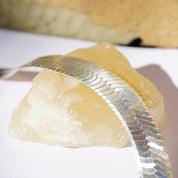 Vintage Sterling Silver Herringbone Chain Necklace, Made in Italy Thick Silver Chain, 12mm Thick Herringbone Silver Chain, 925 Jewelry