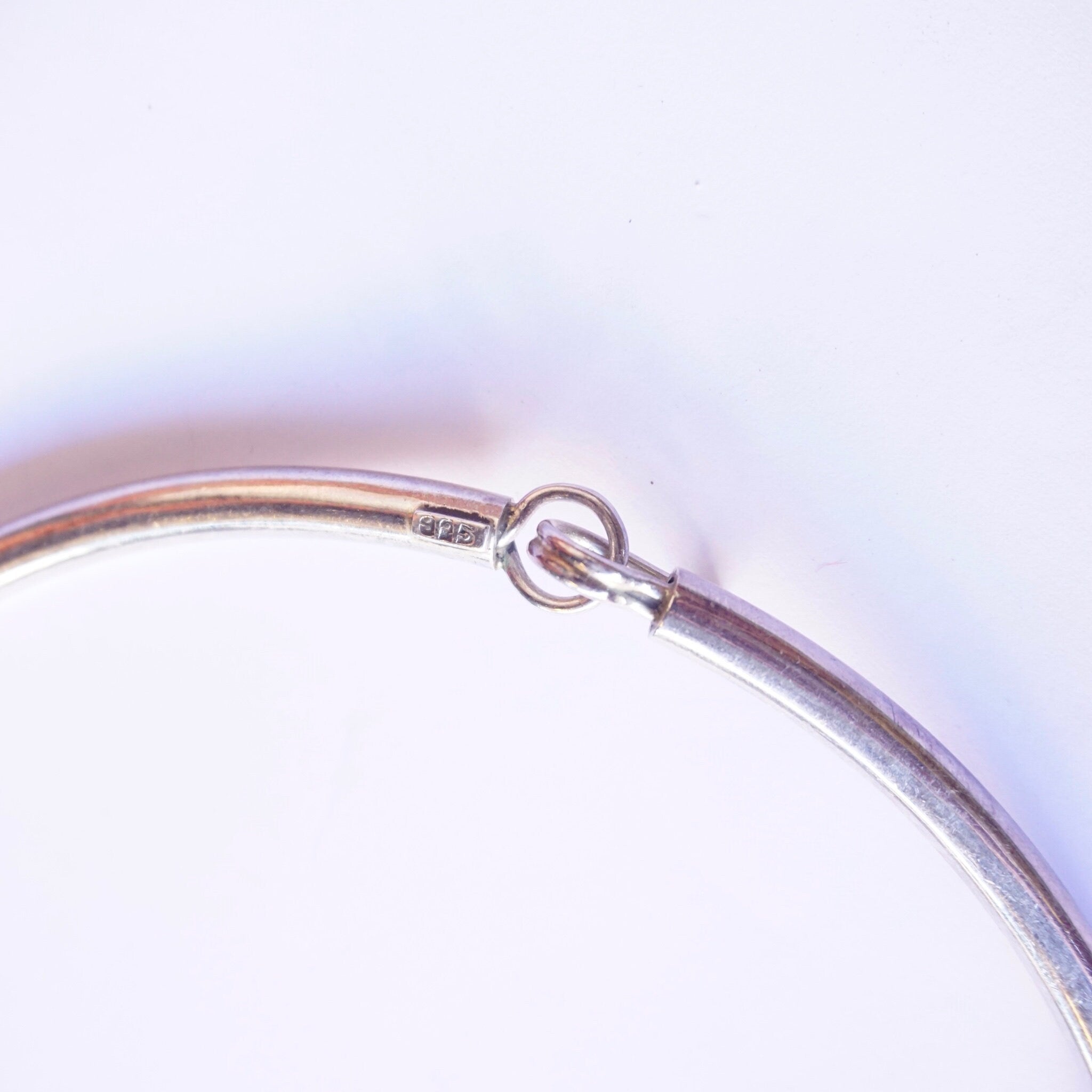 Vintage Sterling Silver Love Knot Choker Necklace, Statement Necklace With Infinity Knot, Unique Linked Choker Necklace With Knot Pendant