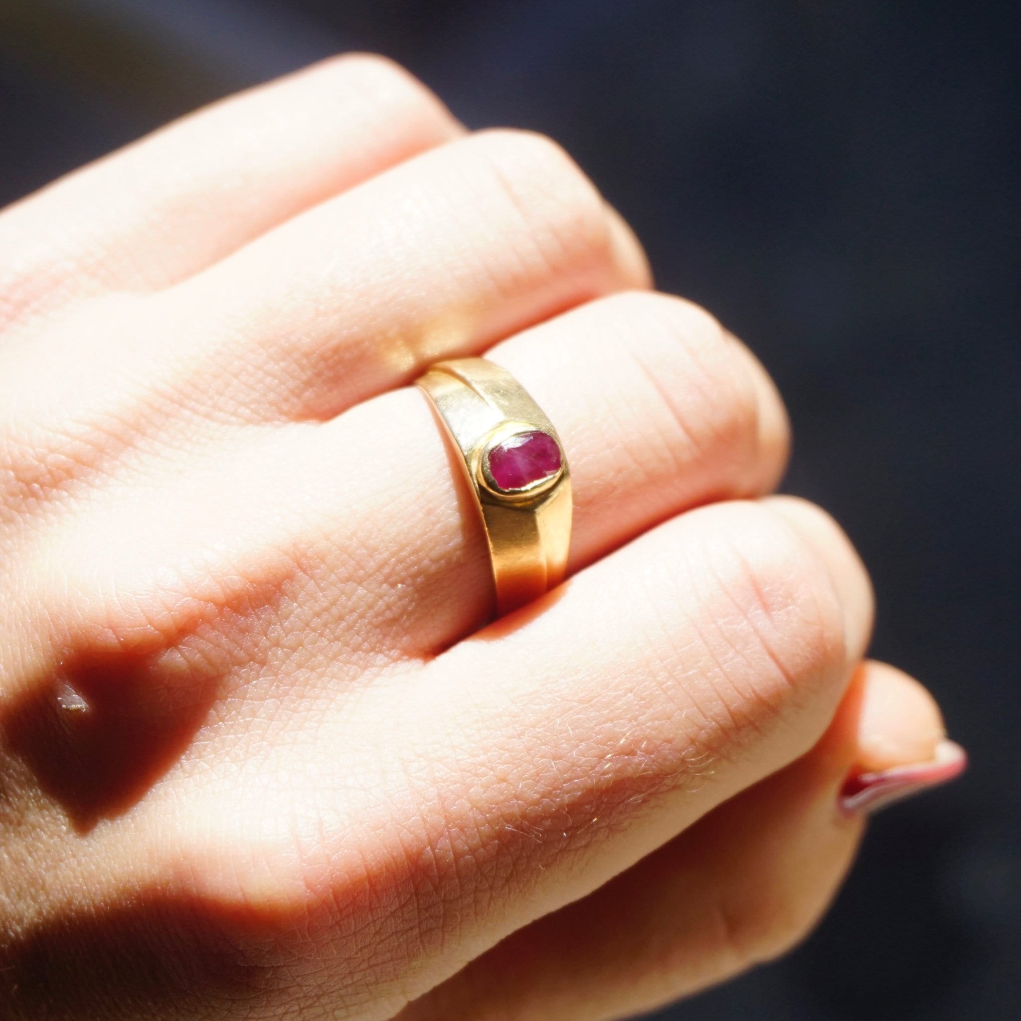 4 US Gold Ring