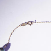 Vintage 10K Gold Tahitian Pearl Station Necklace, Pretty Black Pearl Choker With Gold Chain Links, Classic Gold and Pearl Necklace, JCM 10K