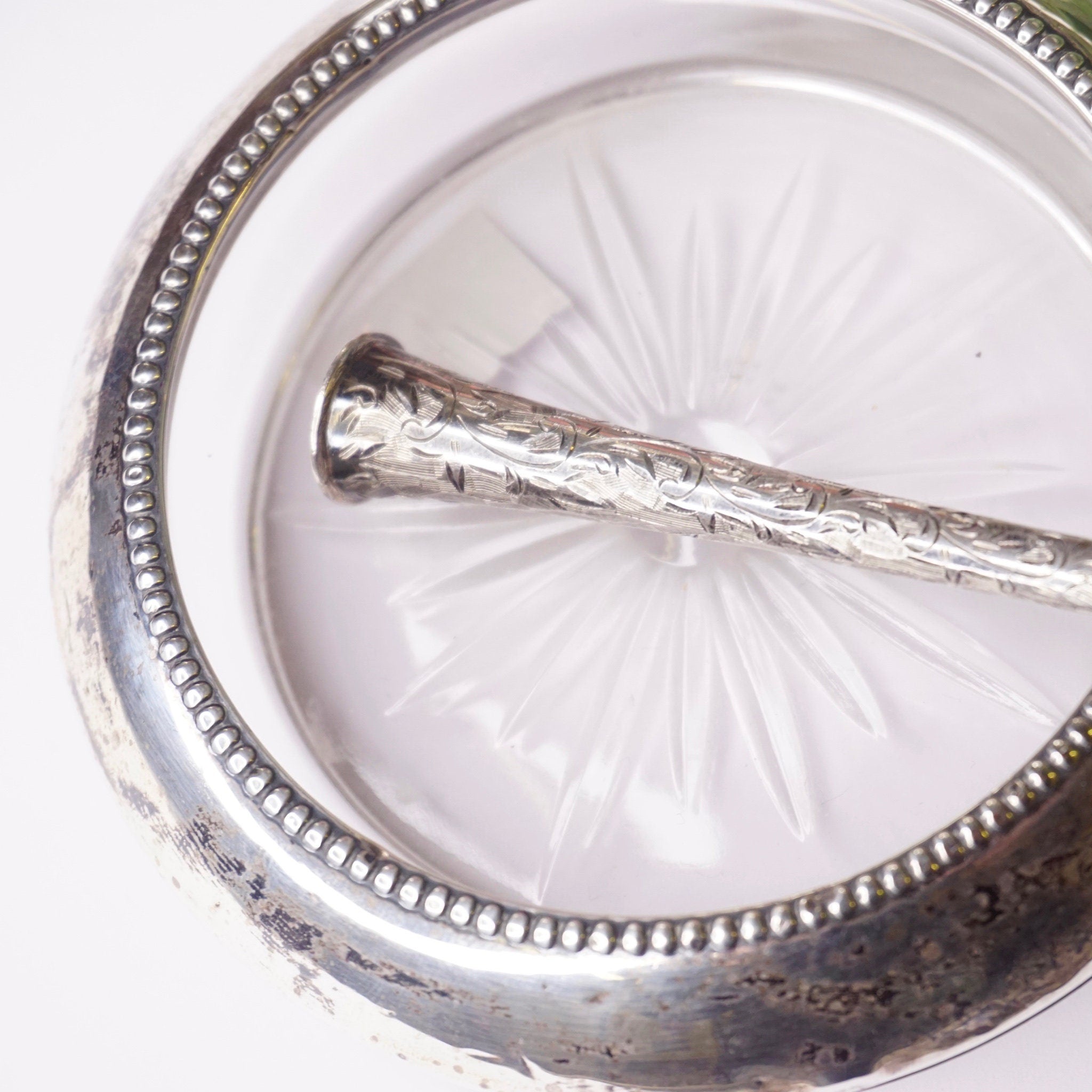Vintage Sterling Cigarette Holder, Art Nouveau Style Women's Cigarette Holder With Etchings, Beautifully Detailed Cigarette Holder, 950