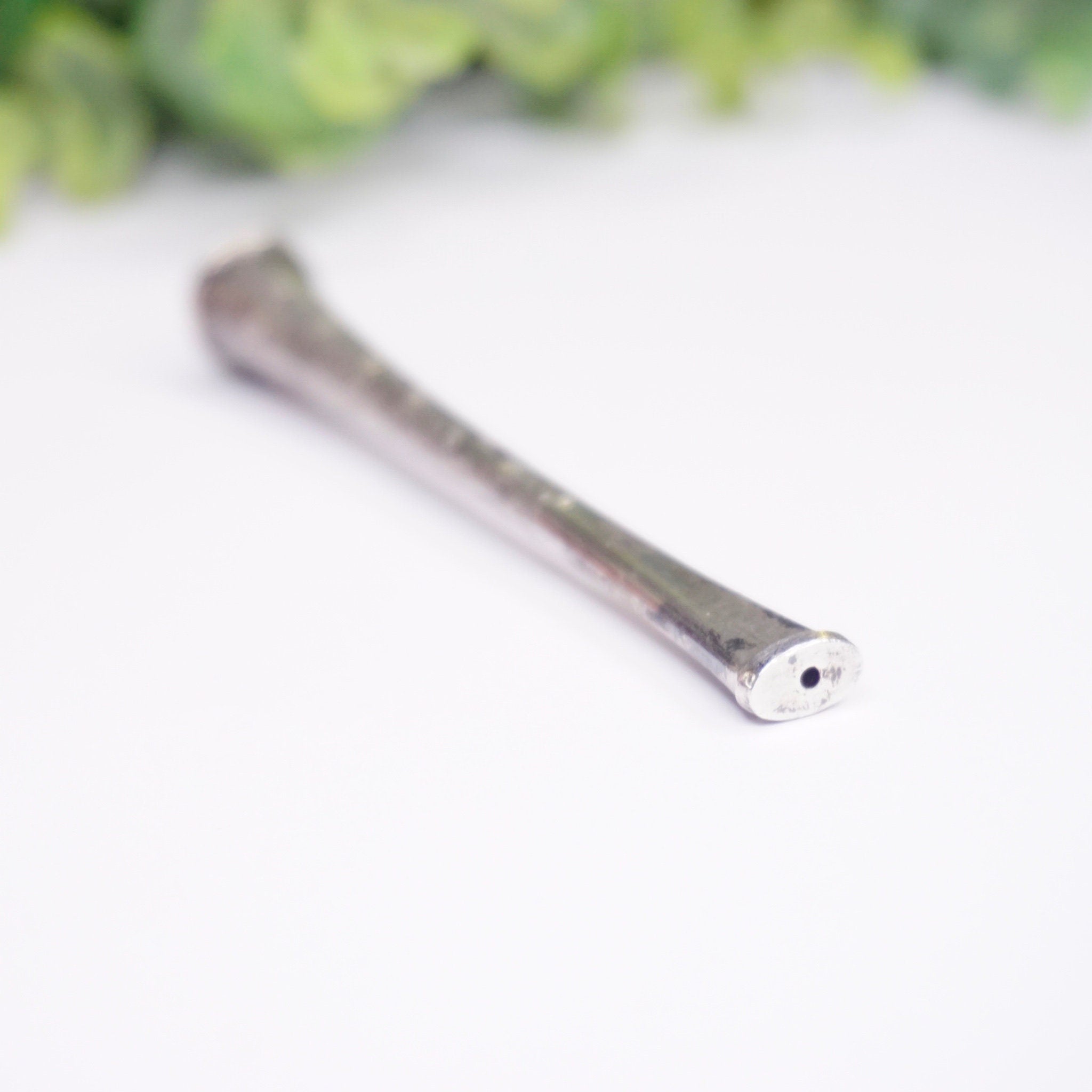 Vintage Sterling Cigarette Holder, Art Nouveau Style Women's Cigarette Holder With Etchings, Beautifully Detailed Cigarette Holder, 950