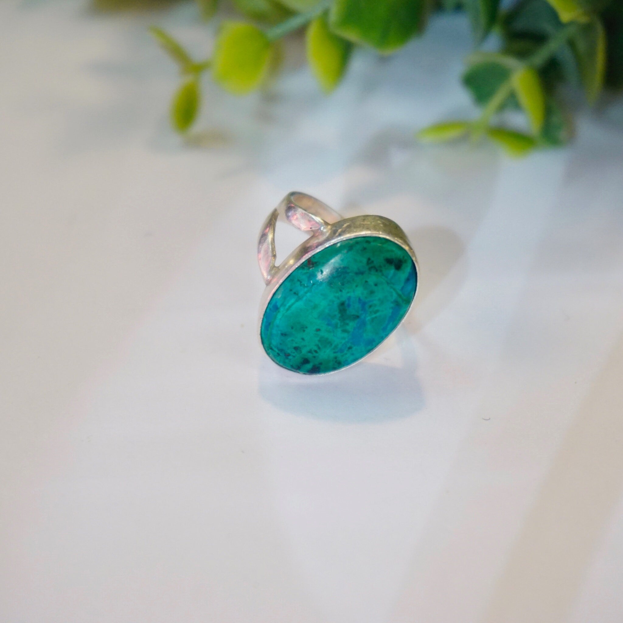 Vintage Turquoise Sterling Silver Ring, Robin's Egg Turquoise Stone, Natural Turquoise Ring Set In Silver, 950 Jewelry