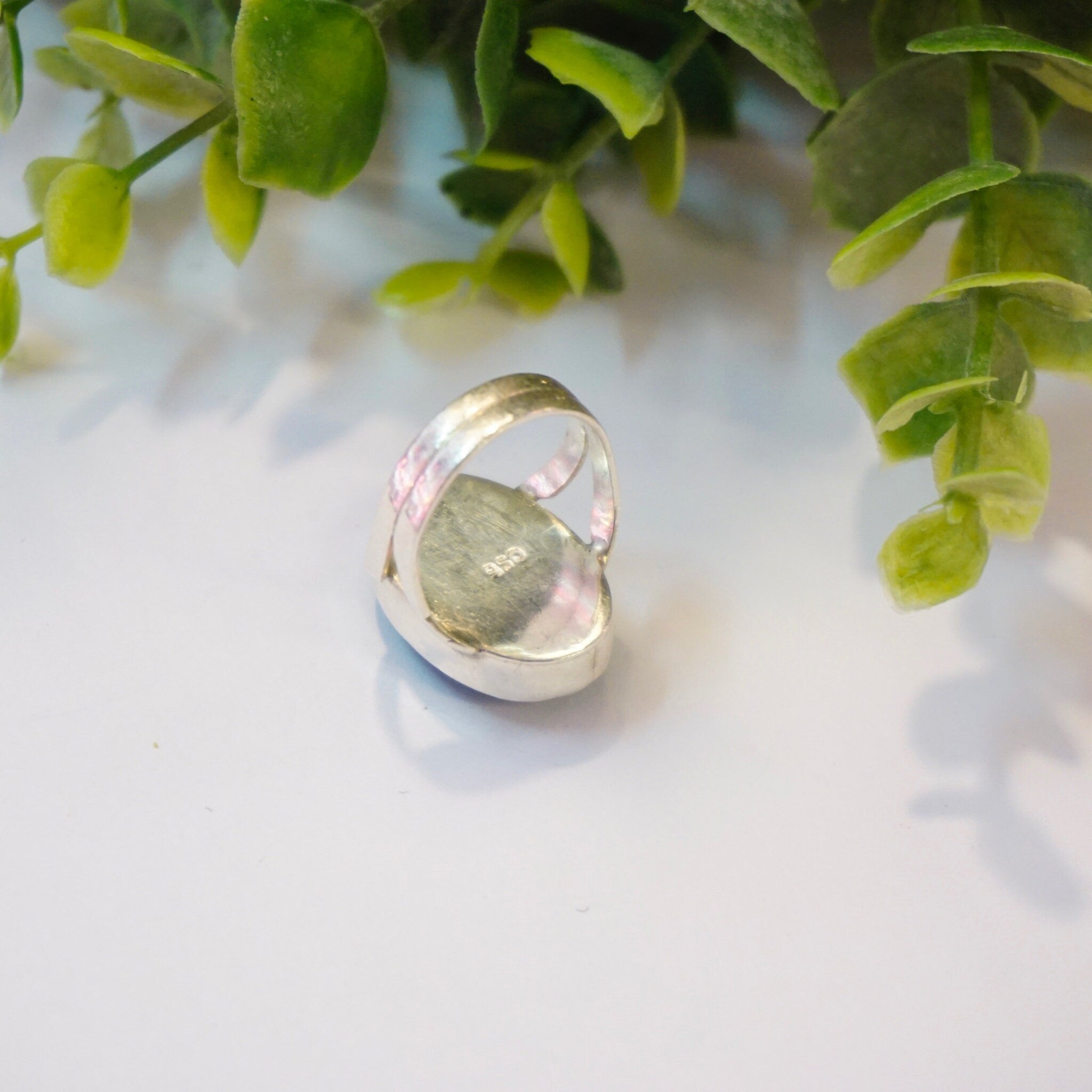 Vintage Turquoise Sterling Silver Ring, Robin's Egg Turquoise Stone, Natural Turquoise Ring Set In Silver, 950 Jewelry