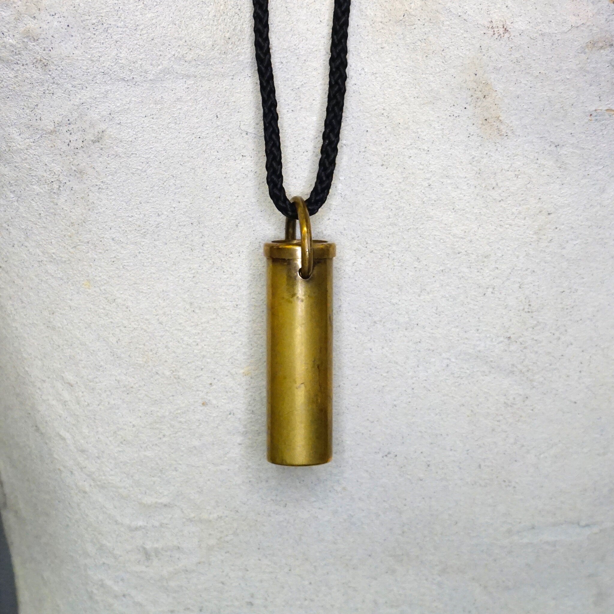 Vintage Apres La Pluie Kaleidoscope Pendant Made In France, Brass Kaleidoscope With Black Rope Necklace, Unique Kaleidoscope Jewelry