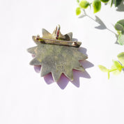 Vintage Sterling Silver Flower Pendant/Brooch, Beautiful Silver Flower Pendant, Embossed Sterling Silver Flower Brooch, MWS 925 Mexico