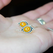 Vintage Amber Sterling Silver Drop Earrings, Small Fish Hook Earrings With Natural Amber, Beautiful Amber Earrings With Silver Details, 925