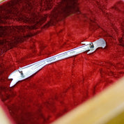 Vintage TAXCO Sterling Silver Long Boy Brooch, Unique Silver Brooch Of Little Kid With Long Legs, Cute Statement Accessory, Mexico 925