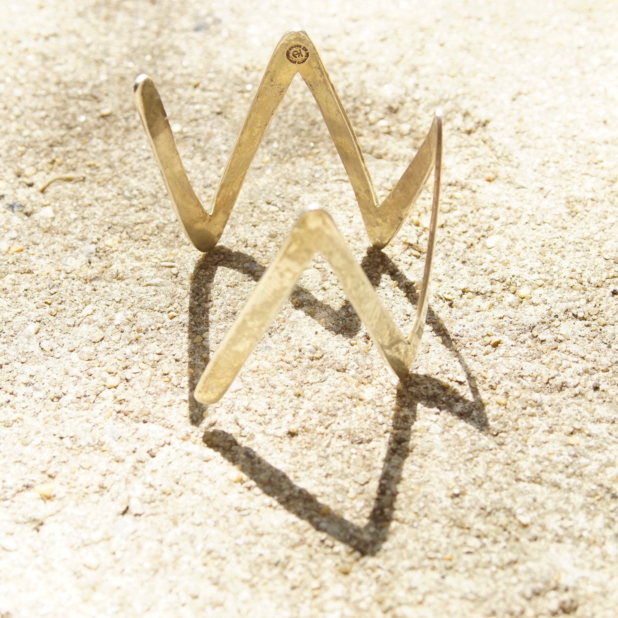 Vintage Modernist Sterling Silver Zig Zag Cuff, Minimalist Silver Cuff Bracelet, Statement Piece, Hecho En Mexico, 925