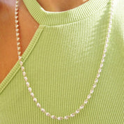 Vintage Italian Sterling Silver Spiral Herringbone Chain, 4 mm, Shiny Silver Chain, Unisex Necklace, 925 Italy GM, 29.5" Long
