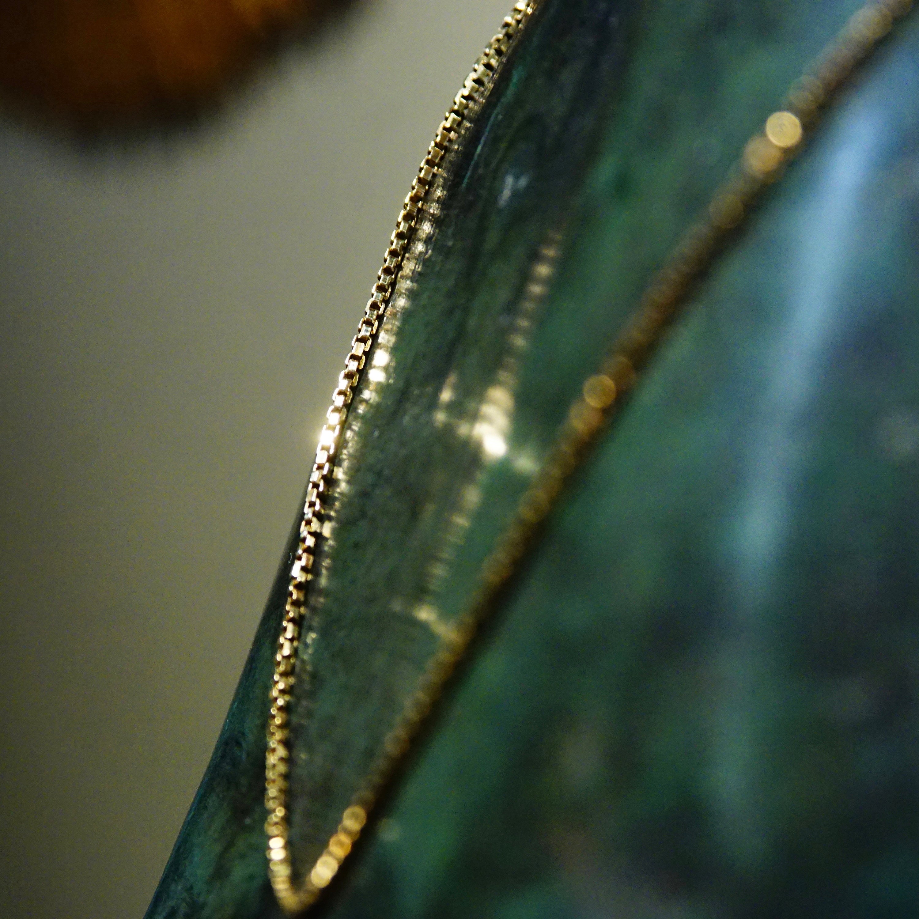 Long Chain, Minimalist 14k Gold Jewelry, Unisex, 24" Long