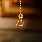 Vintage Italian 14K Gold Serpentine Chain, 2mm Articulated Gold Chain Necklace, Solid Yellow Gold Chain, Unisex 585 Jewelry, 19 3/4 L