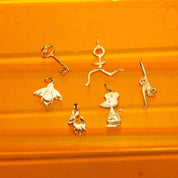 Vintage 14K Solid Yellow Gold Charms/Pendants, Assortment Of Cute Gold Charms, Animal Shapes & Objets, 585 Charm Bracelet Accessories