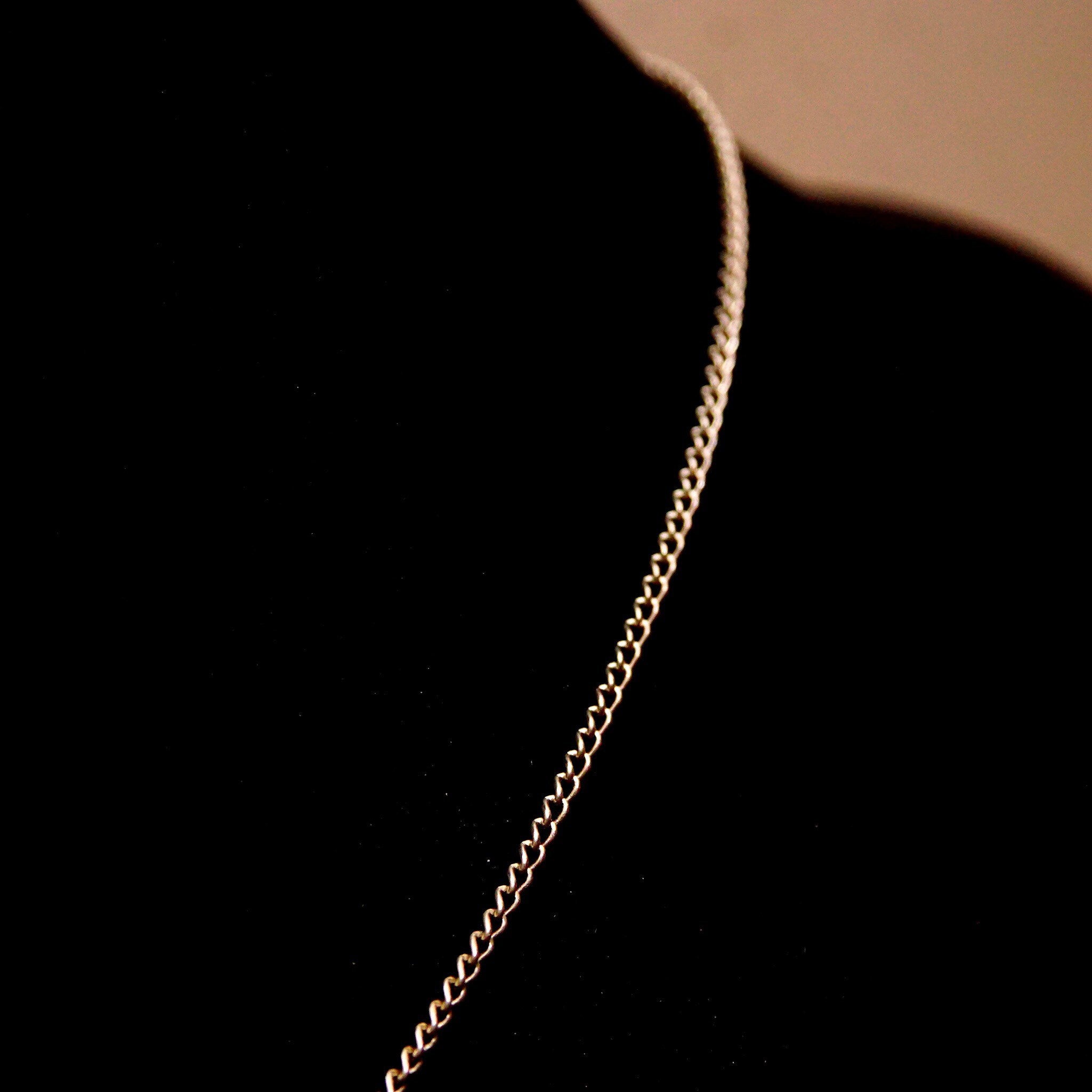 Vintage Carling Black Label Beer Can Pendant Necklace, Steel Pull Tab Beer Can Charm, 2mm Curb Chain Choker, Fun/Cute Accessories, 16" L