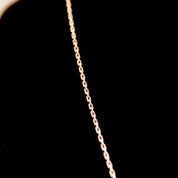 Vintage MINAS 925 Question Mark Necklace, Polished Sterling Silver Question Symbol Pendant, 1mm Boston Link Chain, Cute Choker, 16 1/4" L