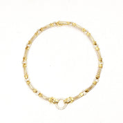 14K Diamond Panther Knocker Collar Necklace, Diamond Encrusted Pendant & Chain, 1.56 TCW, Solid 585 Gold, 16 1/4" L