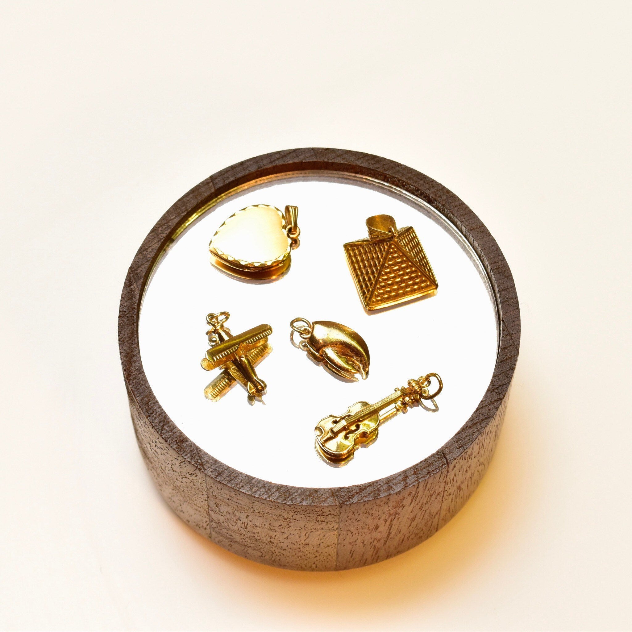 Vintage 14K Yellow Gold Charms, Assortment Of Cute Gold Earrings/Necklace/Bracelet Charms, Eclectic Gold Charms, 585 Accessories