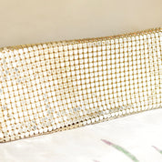 Vintage Whiting & Davis Co. Mesh Silver Evening Bag, Cute Sparkly Clutch/Coin Purse, Fancy Box Pouch, Upholstered Lining, Art Deco