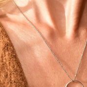 Vintage 14K White Gold Loose Rope Chain, Sparkling White Gold Chain, 1mm Dainty White Gold Chain, Pendant/Charm Necklace, 18 1/8" L