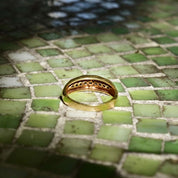 14K Channel Set Diamond Wedding Ring