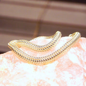 Vintage Sterling Silver Hollow Mesh Chain Necklace, 7.5mm Silver Tube Chain, Thick 925 Chain Necklace, Lightweight, Unisex Jewelry, 18 1/2 L