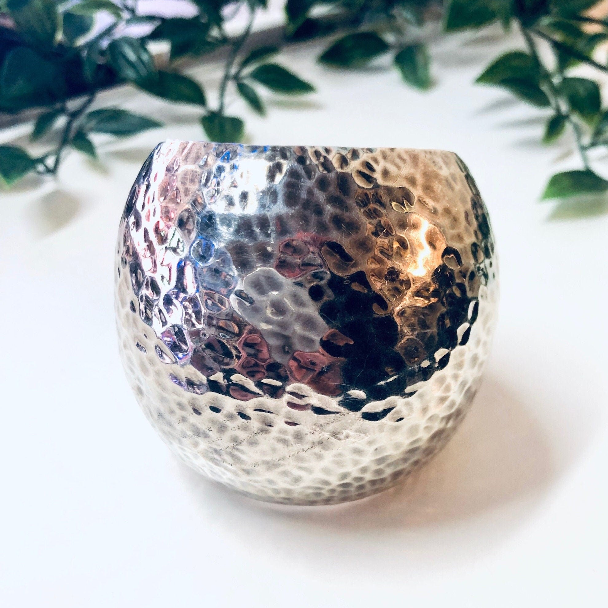 Vintage Cuff Bracelet, Silver Bracelet, Vintage Jewelry, Hammered Silver, Statement Jewelry, Thick Bracelet, Small Jewelry, Unique Jewelry
