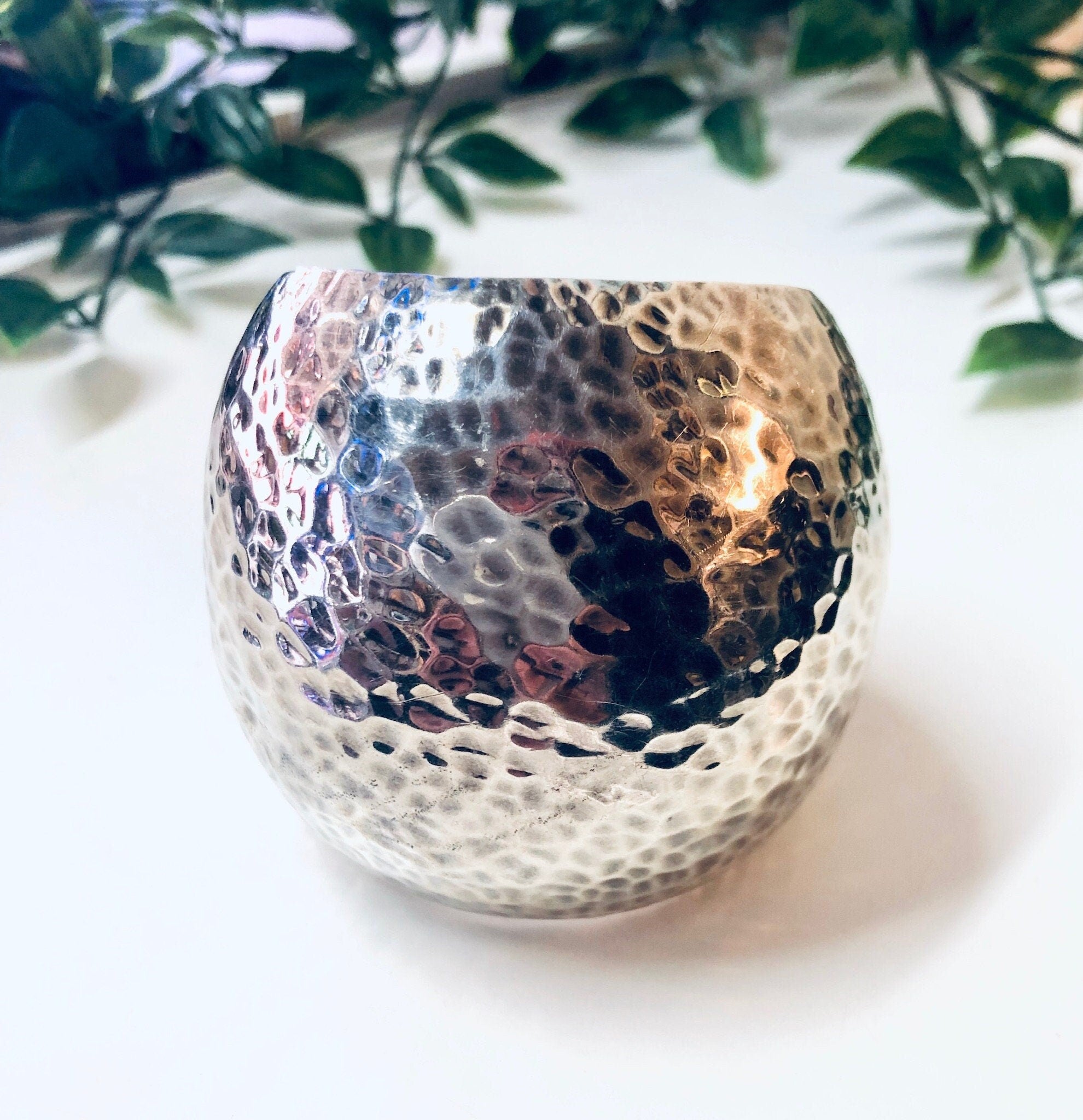 Vintage Cuff Bracelet, Silver Bracelet, Vintage Jewelry, Hammered Silver, Statement Jewelry, Thick Bracelet, Small Jewelry, Unique Jewelry