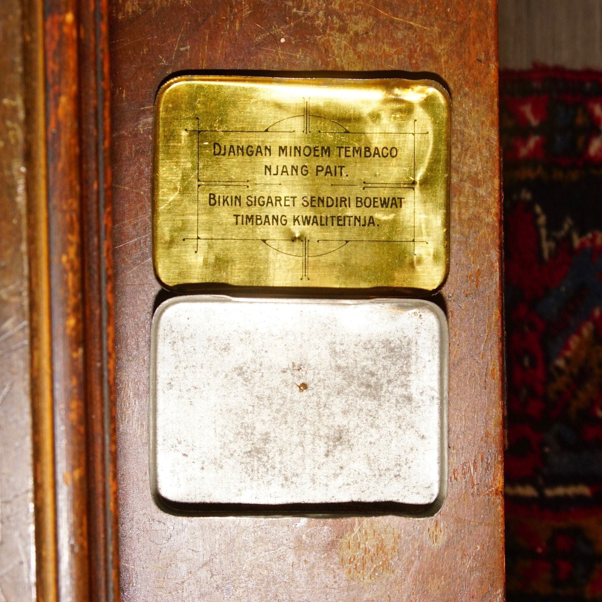 Vintage Cigarette Tin,