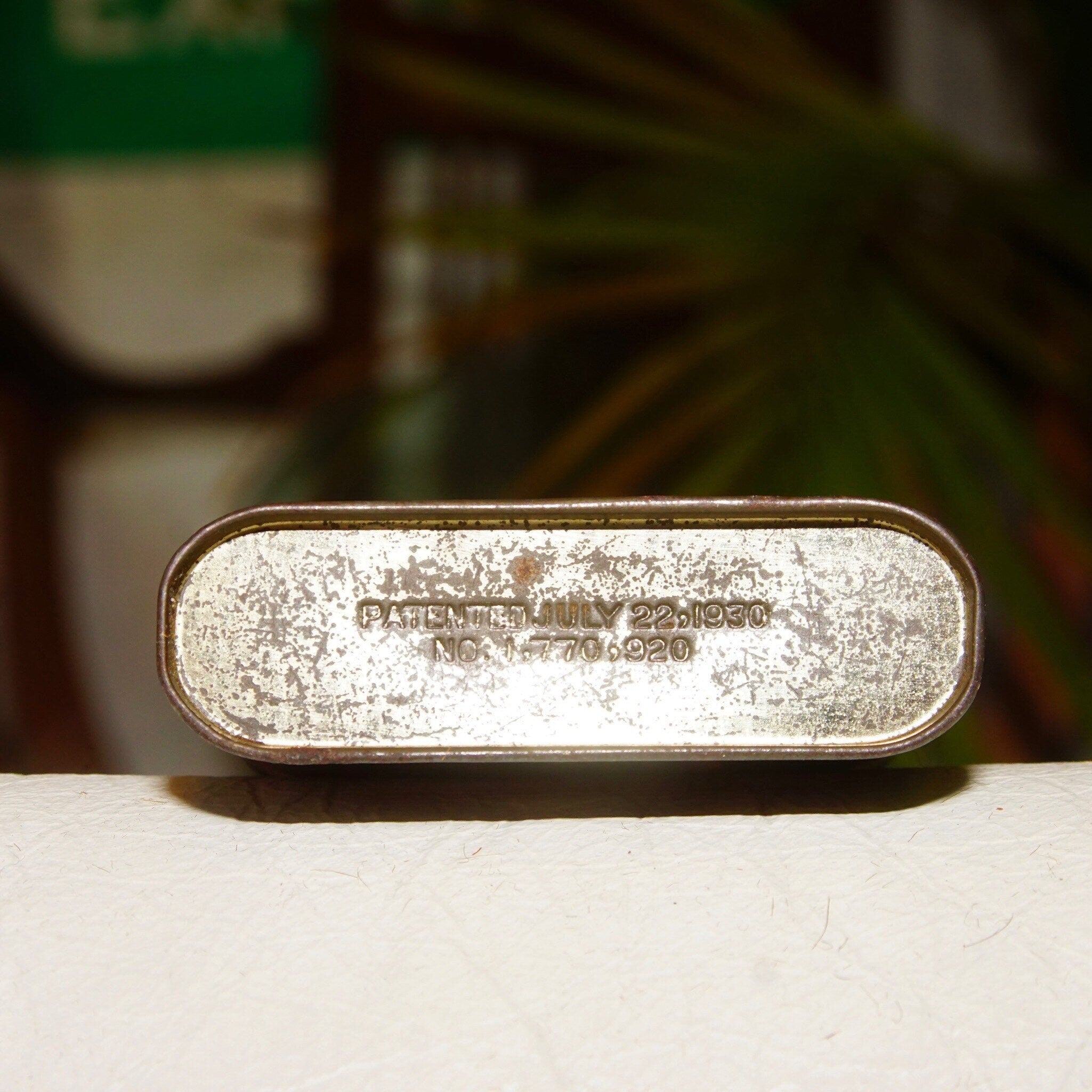 Antique Half & Half Buckingham Cut Plug Smoking Tobacco Tin, Early 1900s, John Bagley Company, Collectible Tobacciana, 2 7/8 L x 3 W