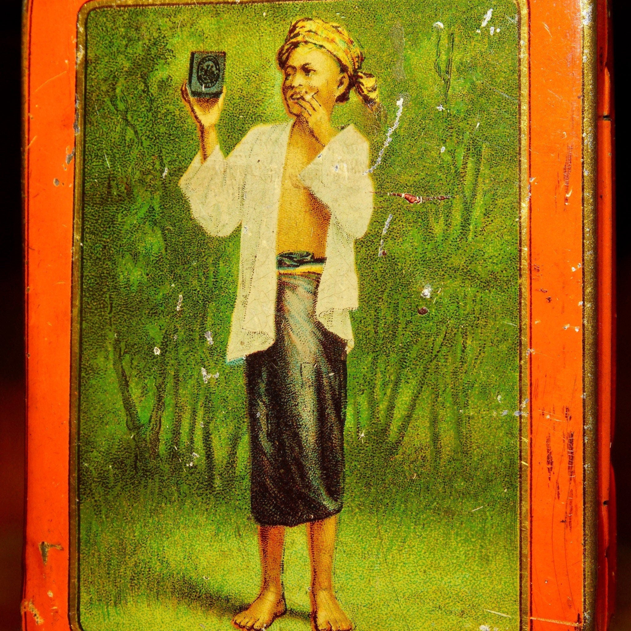 Vintage Cigarette Tin,