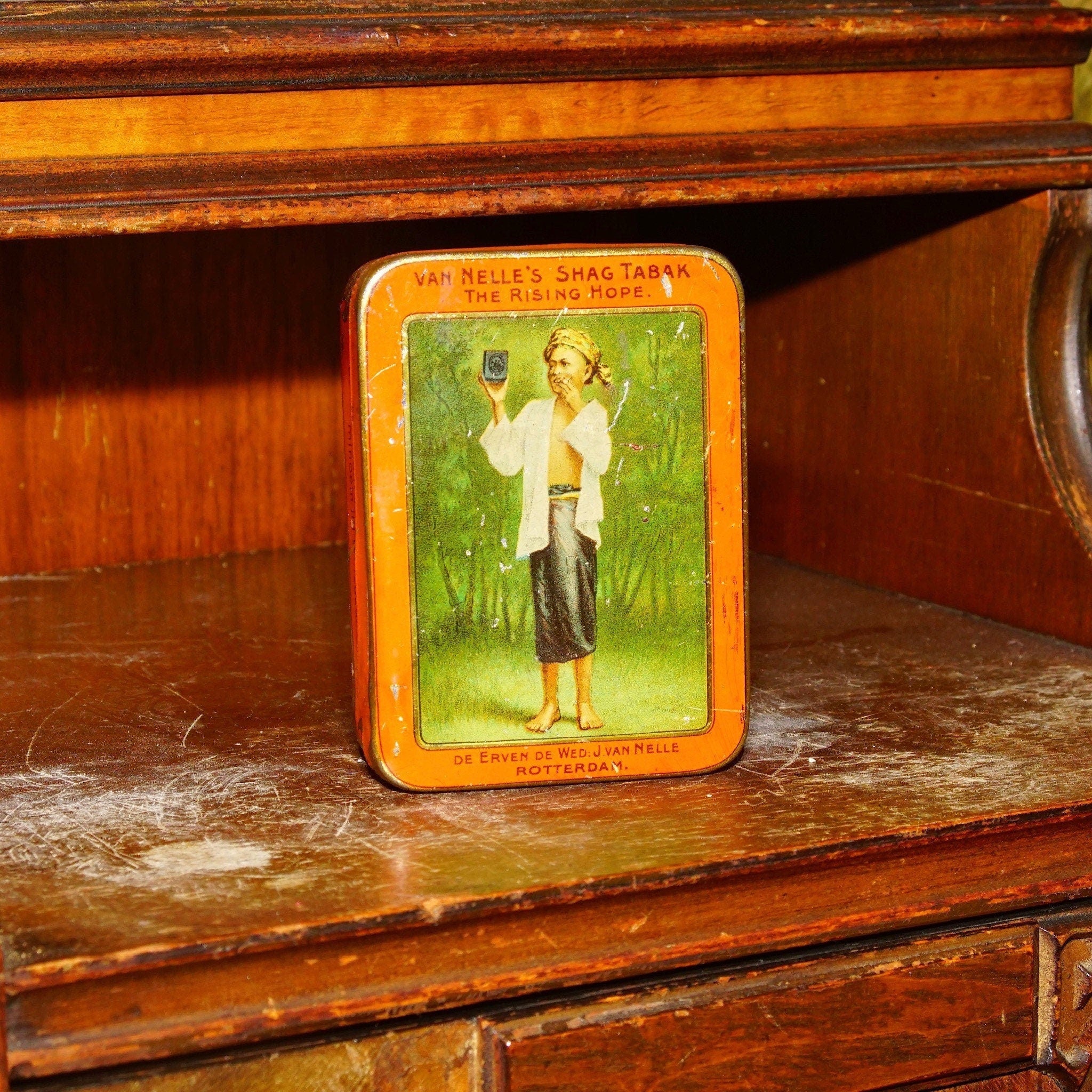 Vintage Cigarette Tin,