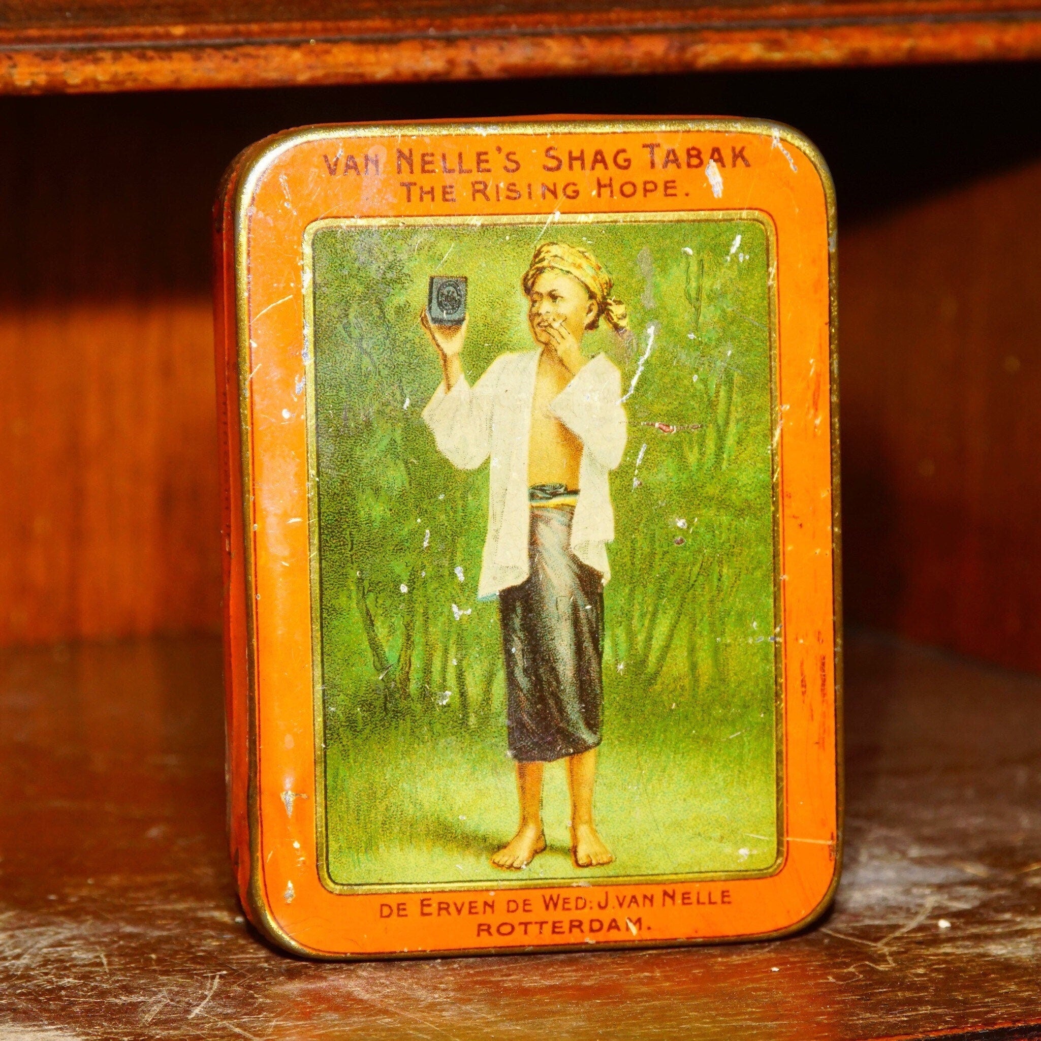 Vintage Cigarette Tin,