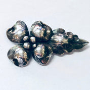 Vintage Brooch, John Wanamaker Pin, John Wanamaker Jewelry, Vintage Jewelry, Silver Brooch, Flower Pin, Flower Jewelry, Unique Pin, 925 Pin