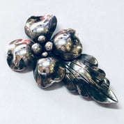 Vintage Brooch, John Wanamaker Pin, John Wanamaker Jewelry, Vintage Jewelry, Silver Brooch, Flower Pin, Flower Jewelry, Unique Pin, 925 Pin