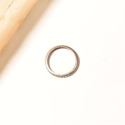 1930's Art Deco Platinum Diamond Wedding Band