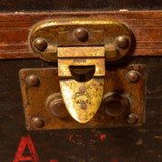 Antique Original Goyard Wanamaker Hard Suitcase Monogram Trunk w/ Original Tray, Shipping Included
