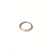 1930's Art Deco Platinum Diamond Wedding Band