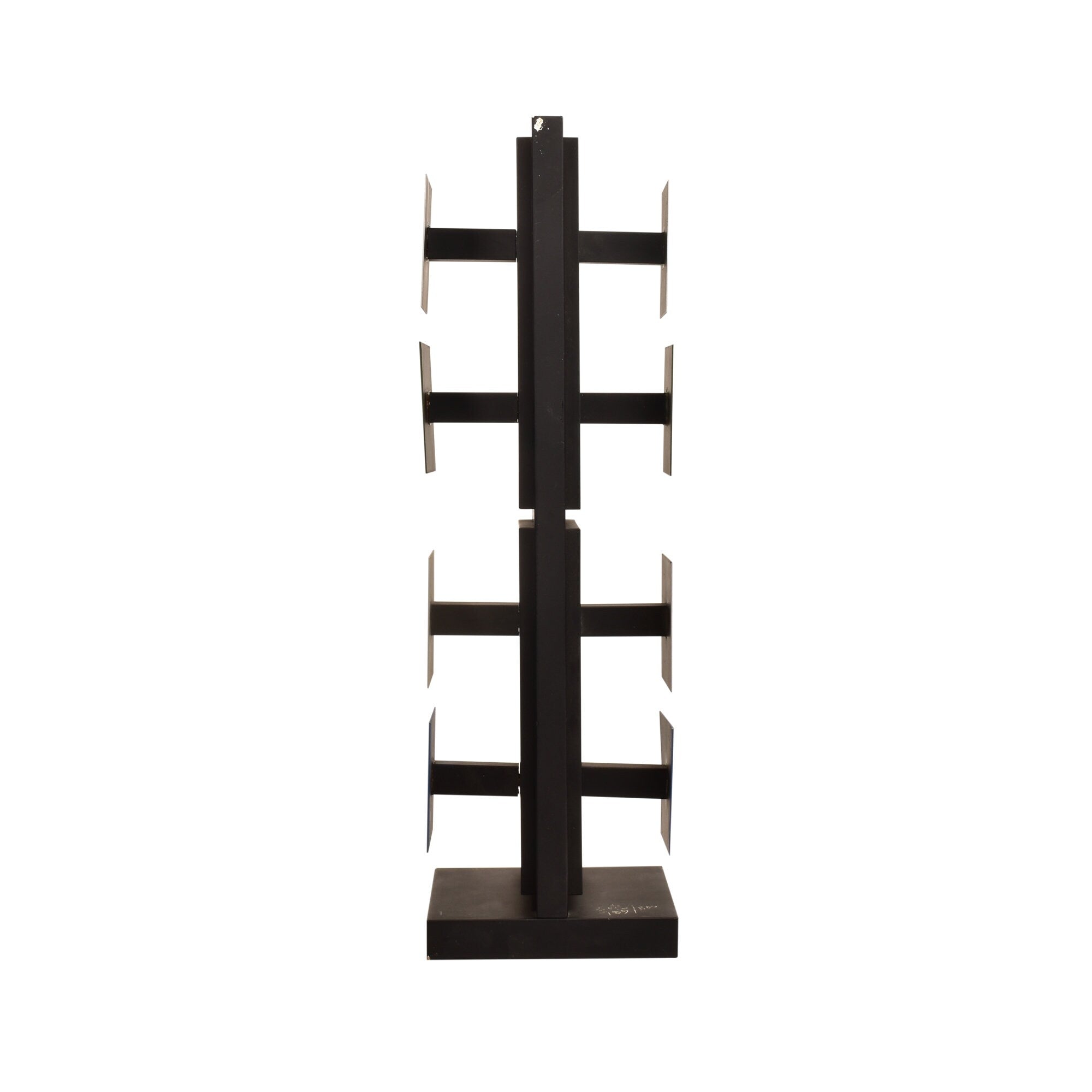 Original Signed Jess Rafael Soto 'Caroni' Limited Edition Op Art Sculpture, Wood & Aluminum, 19.5" H
