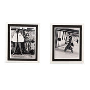 Framed Vogue Magazine Prints B&W, Vintage Wall Art