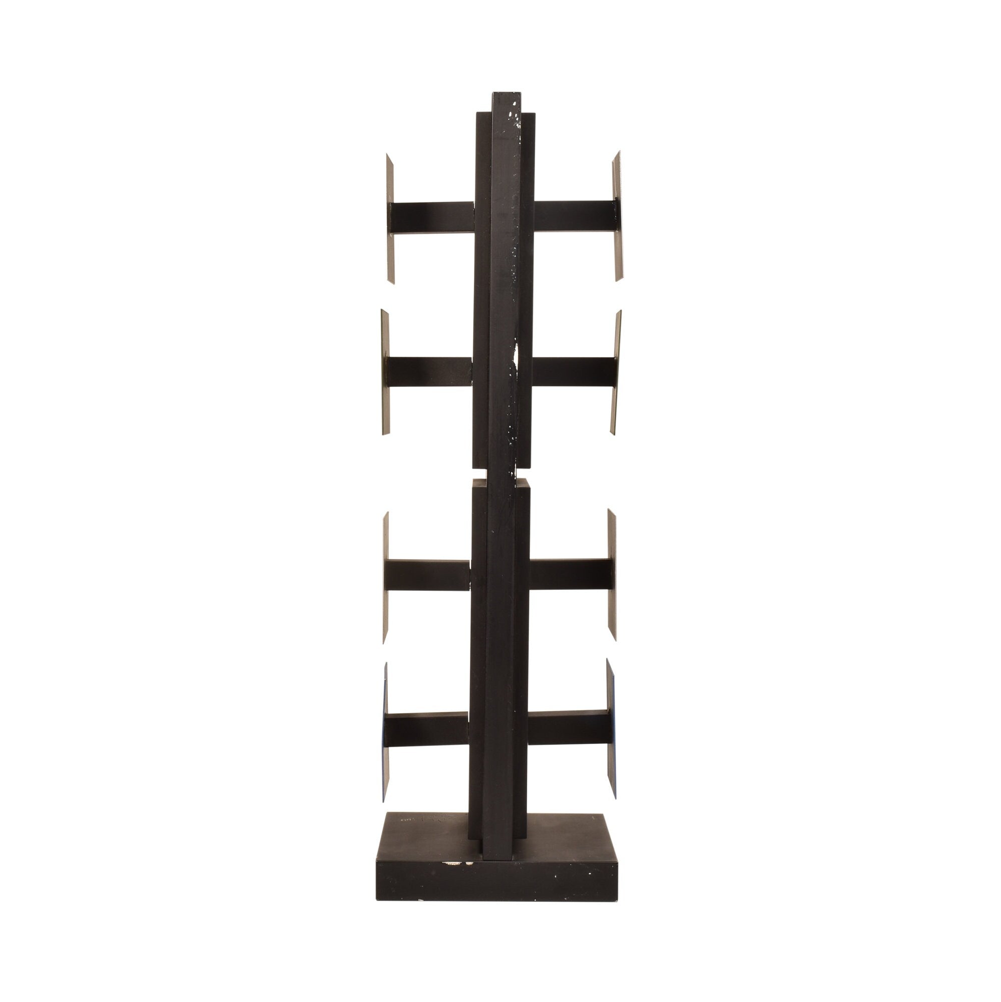 Original Signed Jess Rafael Soto 'Caroni' Limited Edition Op Art Sculpture, Wood & Aluminum, 19.5" H