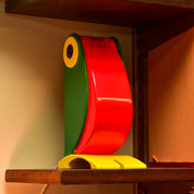MCM Underwriters' Laboratories Inc. Folding Toucan Desk Lamp, Old Timer Ferrari OTF Style, Working, 8" H