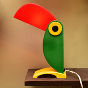 MCM Underwriters' Laboratories Inc. Folding Toucan Desk Lamp, Old Timer Ferrari OTF Style, Working, 8" H
