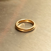 Antique 22K Wedding Band, Solid Yellow Gold, Birmingham Assay, Size 4 US