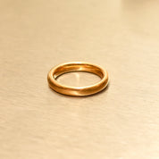 Antique 22K Wedding Band, Solid Yellow Gold, Birmingham Assay, Size 4 US