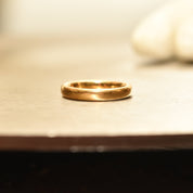 Antique 22K Wedding Band, Solid Yellow Gold, Birmingham Assay, Size 4 US