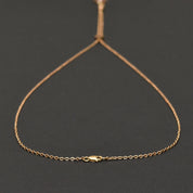 10K Amethyst Seed Pearl Watch/Lorgnette Chain Lavaliere Necklace W/ Slide, Mourning Jewelry, 22" L