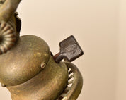 Antique L.C.T. TIFFANY STUDIOS New York Favrile Counterbalance Floor Lamp, Working Condition,