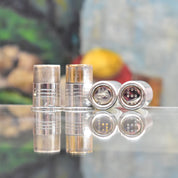1930's Abercrombie & Fitch Sterling Silver Shotshell Salt And Pepper Shaker Set, 6cm