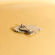 Georg Jensen Bird Brooch #309, Sterling Denmark, Dove On Branch, Christmas Gift, Estate Jewelry, 2" W